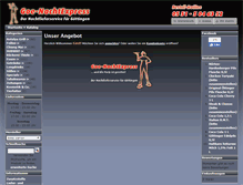 Tablet Screenshot of goe-nachtexpress.de